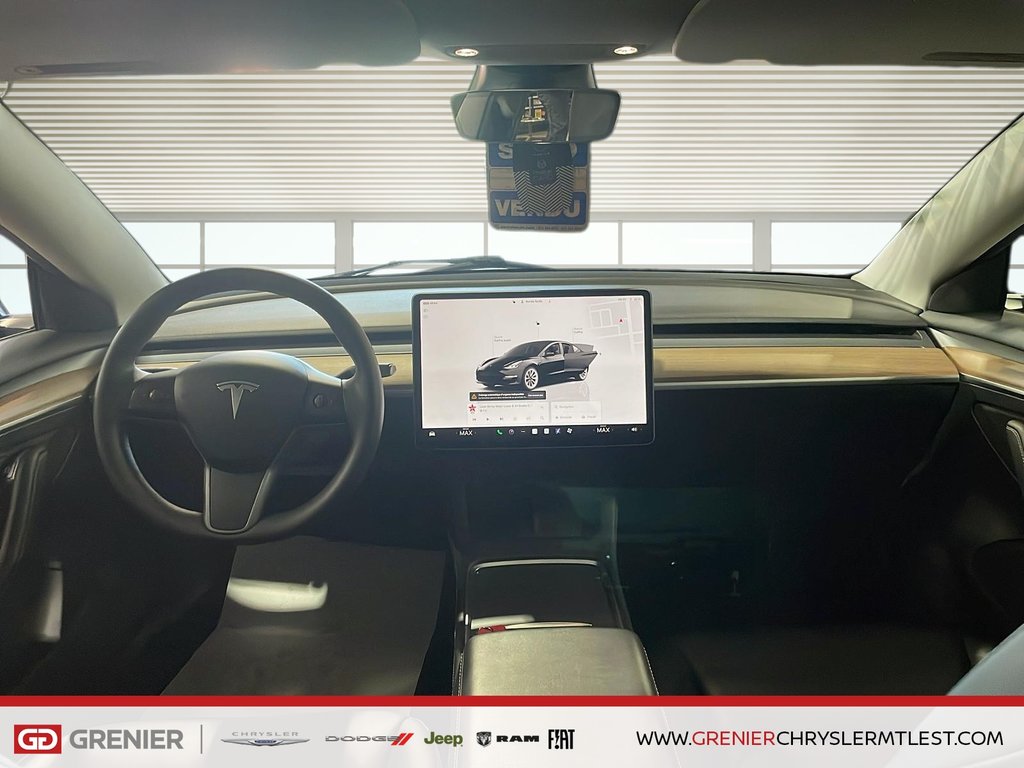 Tesla MODEL 3 SR + RWD + TOIT PANORAMIQUE + CUIR 2023 à Pointe-Aux-Trembles, Québec - 8 - w1024h768px