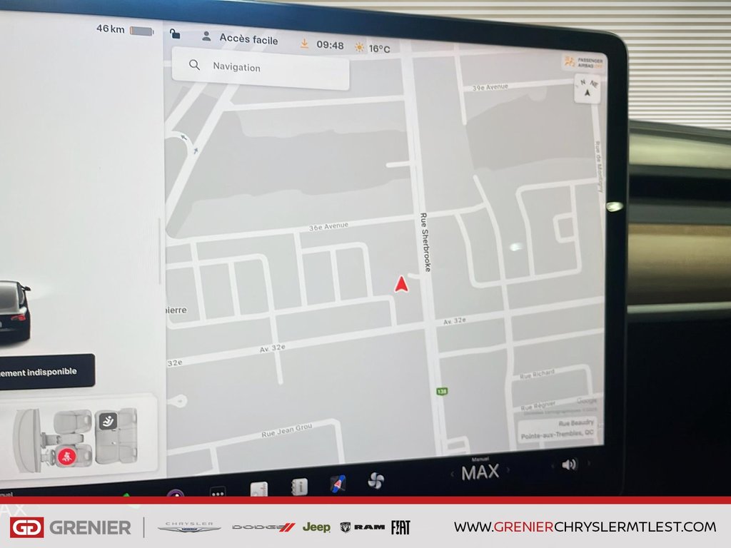 Tesla MODEL 3 SR + RWD + TOIT PANORAMIQUE + CUIR 2023 à Pointe-Aux-Trembles, Québec - 14 - w1024h768px