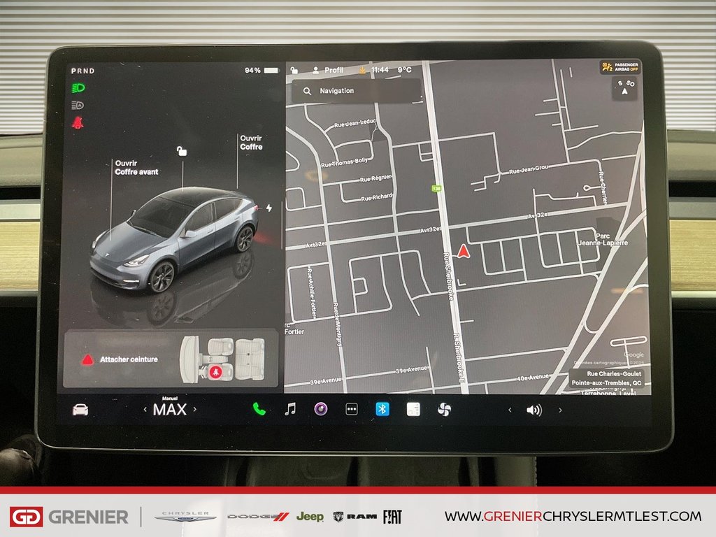 2023 Tesla Model Y SR + RWD + TOIT DE VERRE PANO + GPS in Pointe-Aux-Trembles, Quebec - 19 - w1024h768px