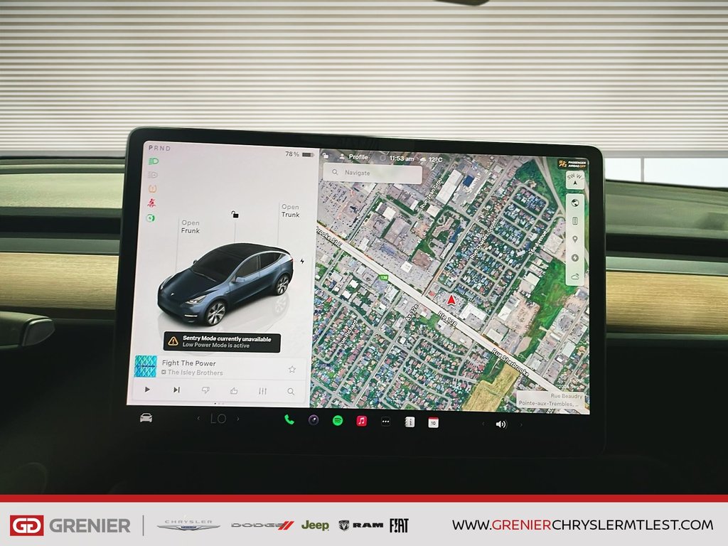 Tesla Model Y STANDARD RANGE + RWD + TOIT DE VERRE PANO 2024 à Pointe-Aux-Trembles, Québec - 15 - w1024h768px