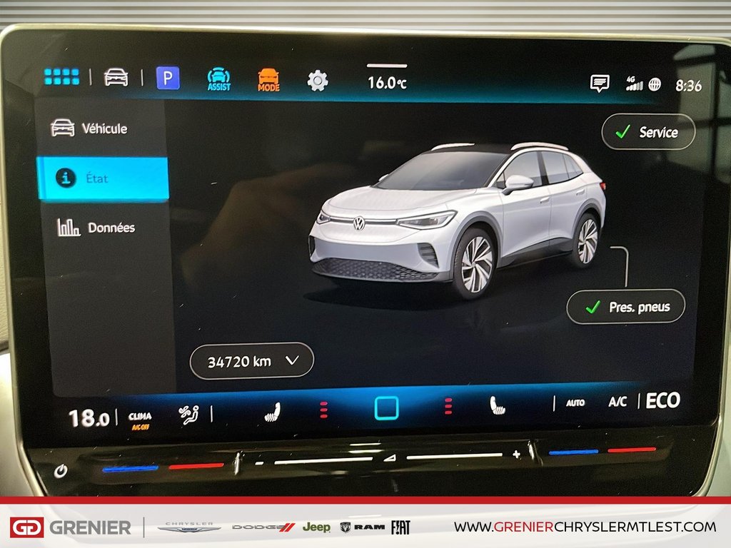 2024 Volkswagen ID.4 PRO + AWD + ELECTRIQUE in Pointe-Aux-Trembles, Quebec - 11 - w1024h768px
