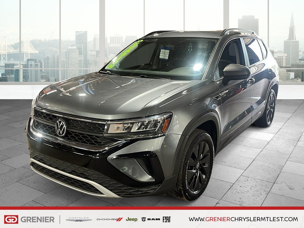 2022 Volkswagen Taos TRENDLINE + AWD + CARPLAY in Pointe-Aux-Trembles, Quebec - 1 - w1024h768px