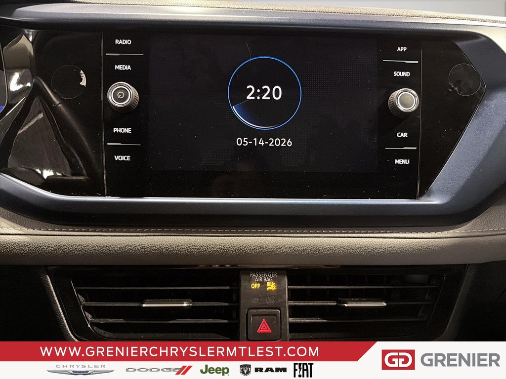 Volkswagen Taos COMFORTLINE + DEMARREUR A DISTANCE + CARPLAY 2024 à Pointe-Aux-Trembles, Québec - 13 - w1024h768px