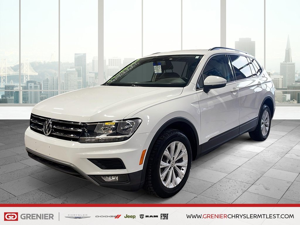 Volkswagen Tiguan TRENDLINE + FWD + GROUPE ELECTRIQUE 2018 à Pointe-Aux-Trembles, Québec - 1 - w1024h768px