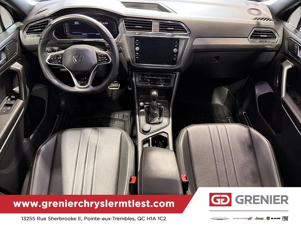Volkswagen Tiguan COMFORTLINE R-LINE BLACK EDITION + AWD + CUIR 2022 à Pointe-Aux-Trembles, Québec - 8 - w1024h768px