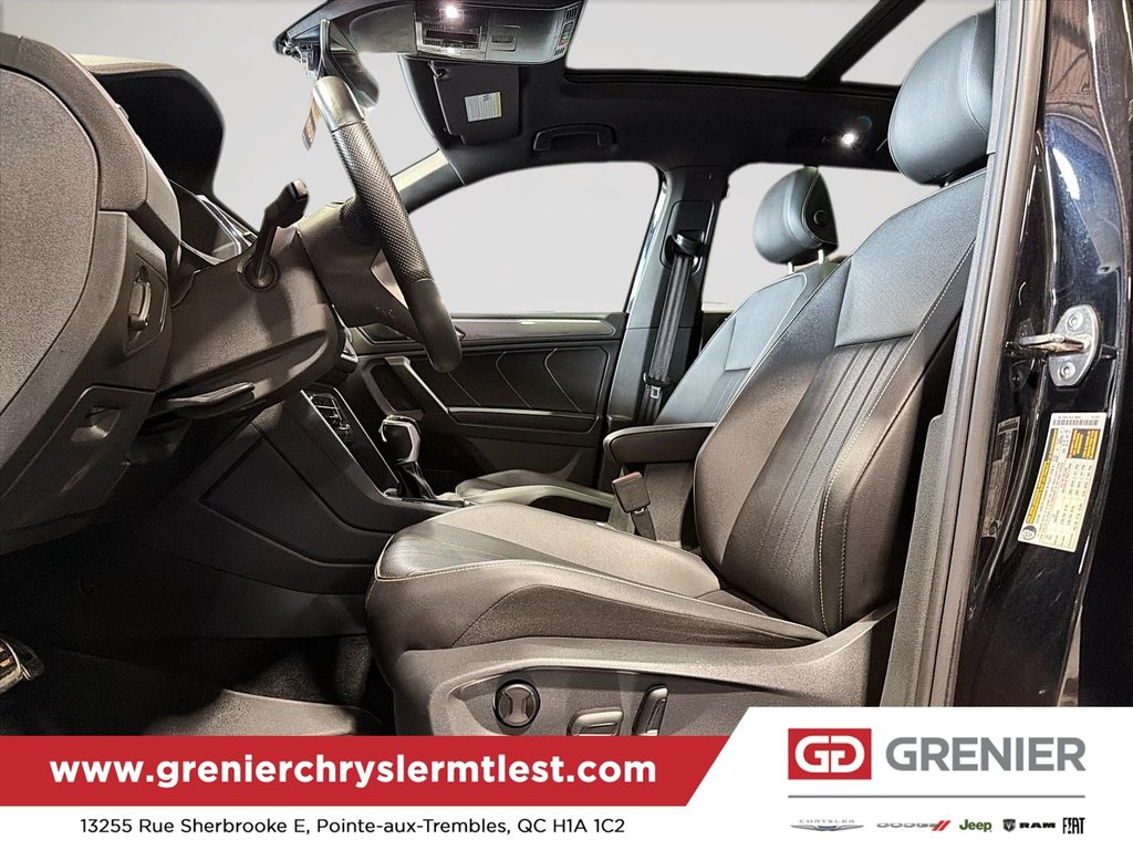 Volkswagen Tiguan COMFORTLINE R-LINE BLACK EDITION + AWD + CUIR 2022 à Pointe-Aux-Trembles, Québec - 7 - w1024h768px