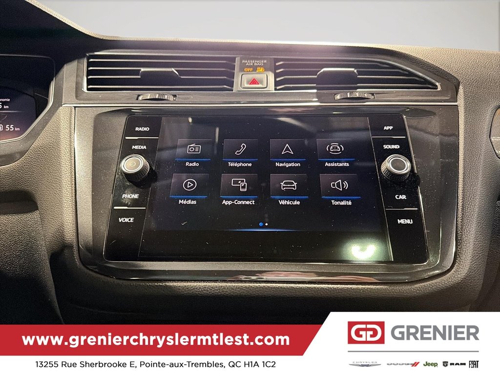 Volkswagen Tiguan COMFORTLINE R-LINE BLACK EDITION + AWD + CUIR 2022 à Pointe-Aux-Trembles, Québec - 14 - w1024h768px