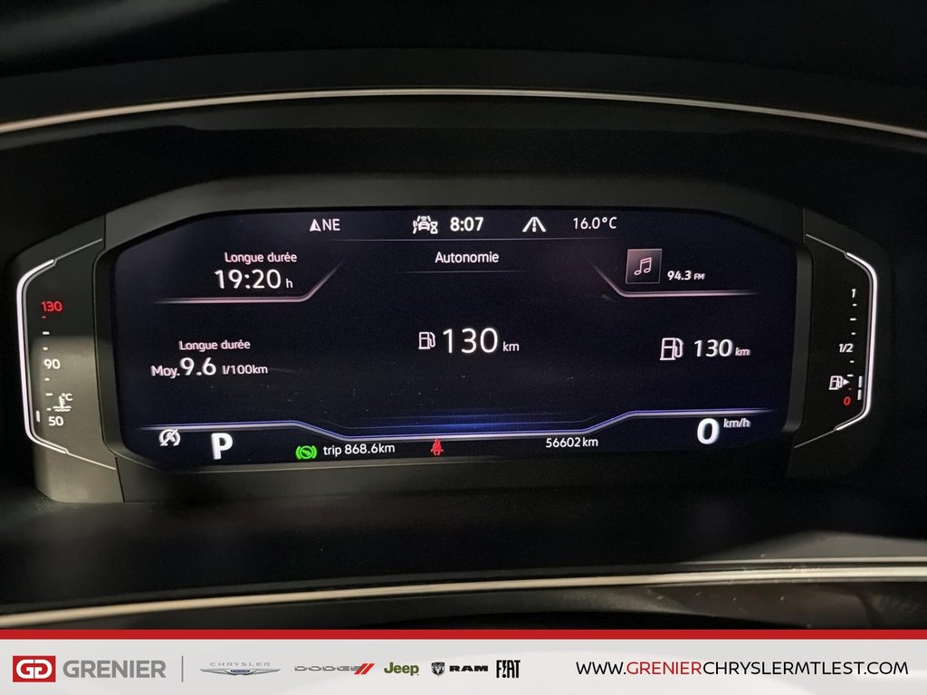 Volkswagen Tiguan COMFORTLINE R-LINE BLCAK EDITION + AWD + CUIR 2022 à Pointe-Aux-Trembles, Québec - 13 - w1024h768px