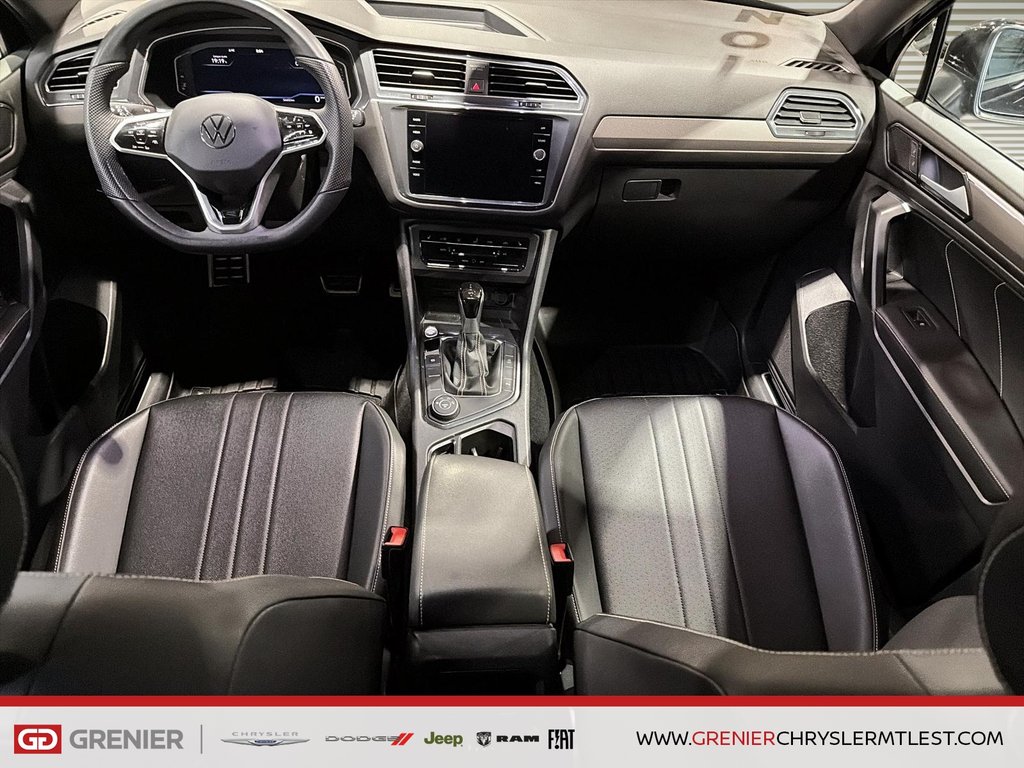 Volkswagen Tiguan COMFORTLINE R-LINE BLCAK EDITION + AWD + CUIR 2022 à Pointe-Aux-Trembles, Québec - 8 - w1024h768px