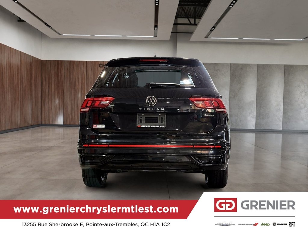 Volkswagen Tiguan COMFORTLINE R-LINE BLACK EDITION + AWD + CUIR 2022 à Pointe-Aux-Trembles, Québec - 3 - w1024h768px