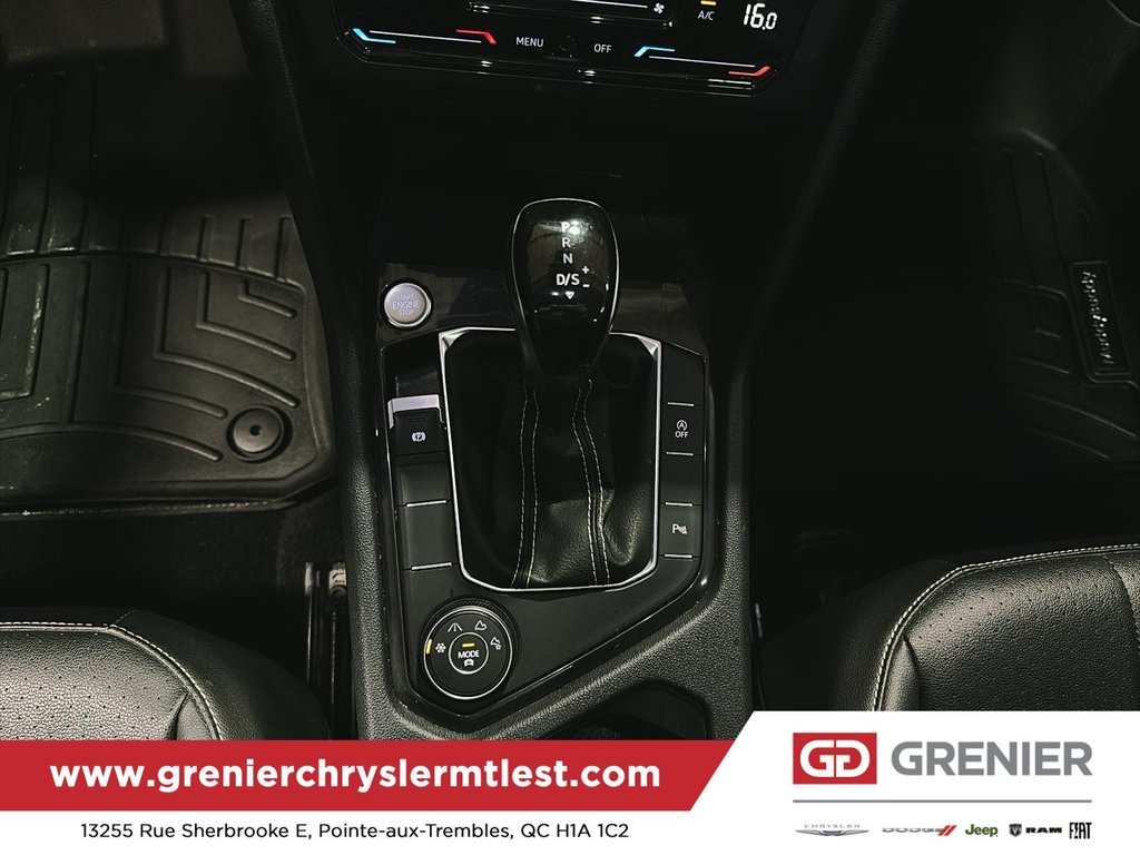 Volkswagen Tiguan COMFORTLINE R-LINE BLACK EDITION + AWD + CUIR 2022 à Pointe-Aux-Trembles, Québec - 15 - w1024h768px