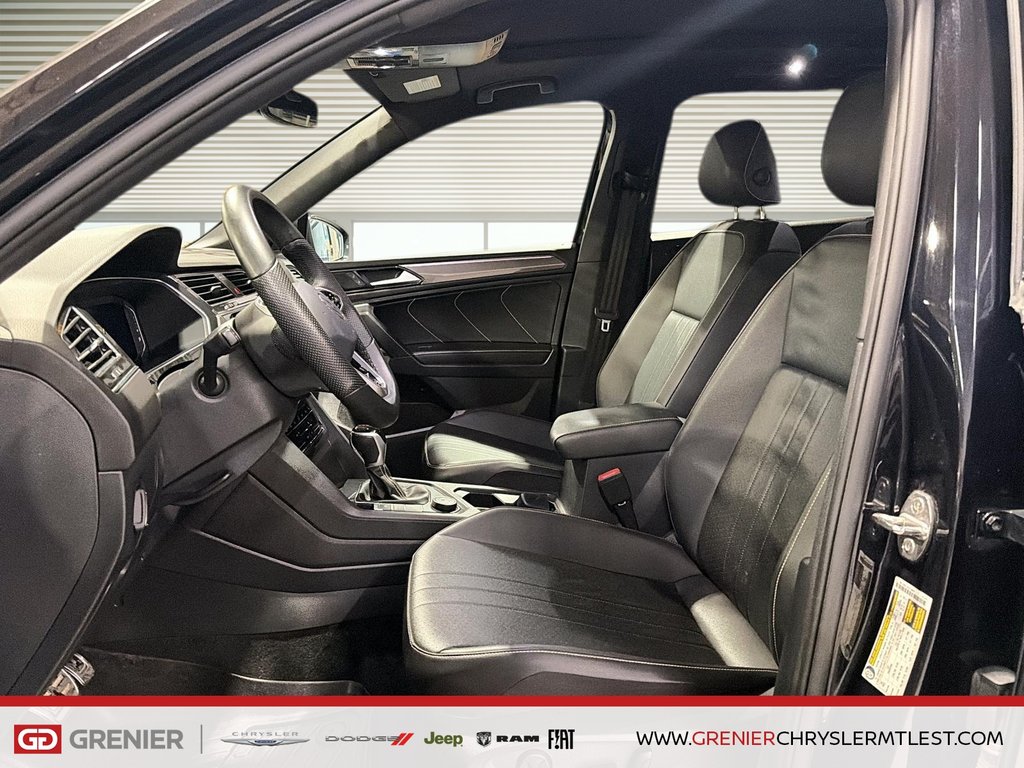 Volkswagen Tiguan COMFORTLINE R-LINE BLCAK EDITION + AWD + CUIR 2022 à Pointe-Aux-Trembles, Québec - 7 - w1024h768px