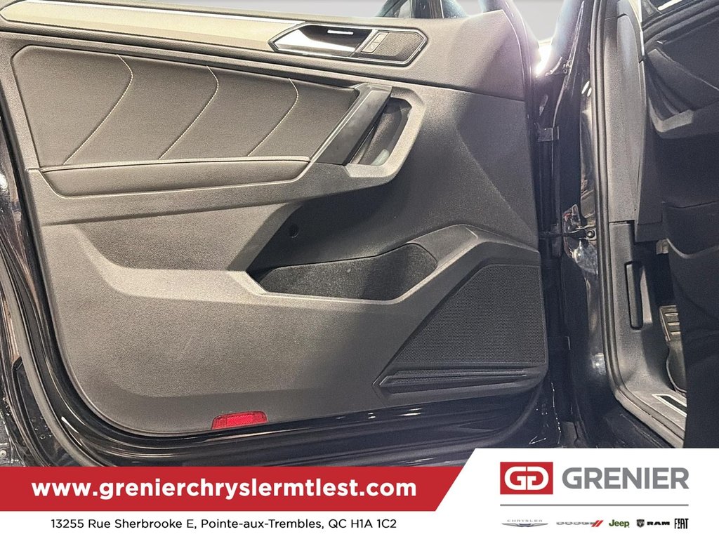 Volkswagen Tiguan COMFORTLINE R-LINE BLACK EDITION + AWD + CUIR 2022 à Pointe-Aux-Trembles, Québec - 9 - w1024h768px