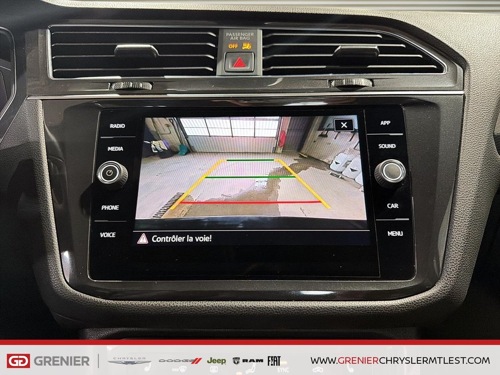 Volkswagen Tiguan COMFORTLINE R-LINE BLCAK EDITION + AWD + CUIR 2022 à Pointe-Aux-Trembles, Québec - 17 - w1024h768px