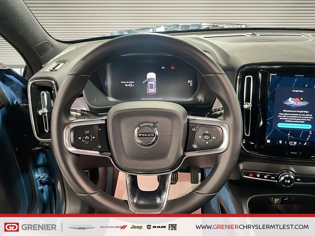 Volvo XC40 Recharge Pure Electric Ultimate 2024 à Pointe-Aux-Trembles, Québec - 11 - w1024h768px