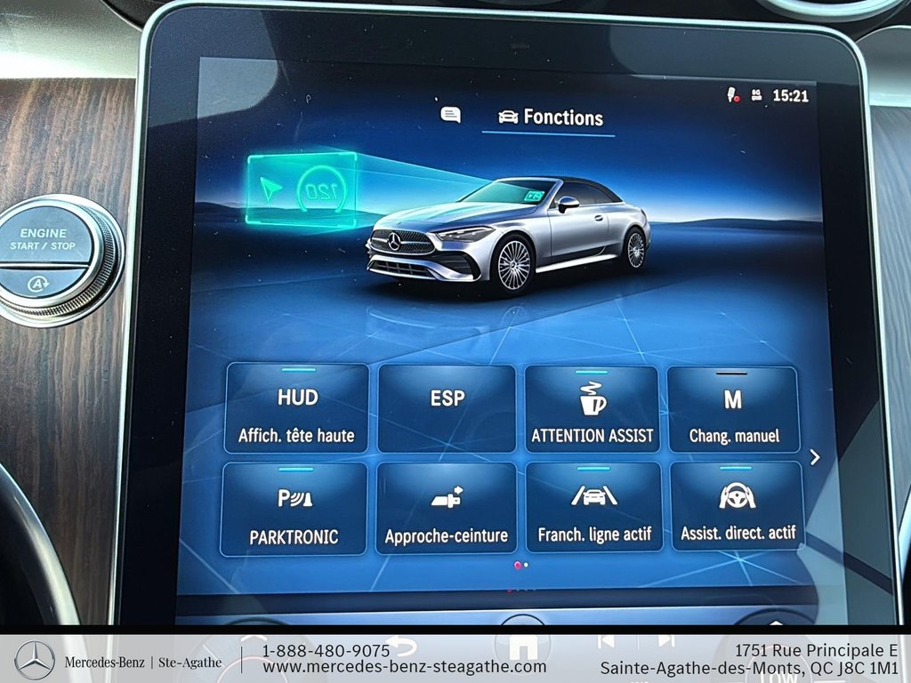2025 Mercedes-Benz CLE450 4MATIC Cabriolet in Charlemagne, Quebec - 27 - w1024h768px