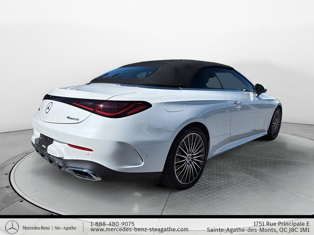 2025 Mercedes-Benz CLE450 4MATIC Cabriolet in Charlemagne, Quebec - 11 - w1024h768px