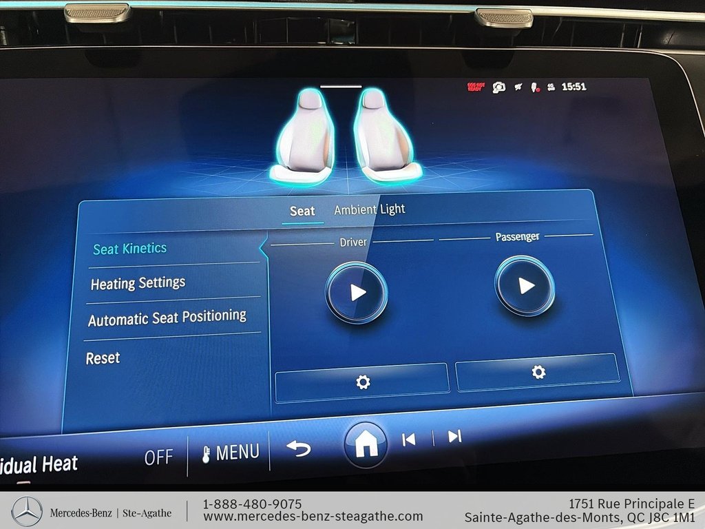 2026 Mercedes-Benz E-Class 450 4MATIC Sedan in Charlemagne, Quebec - 21 - w1024h768px