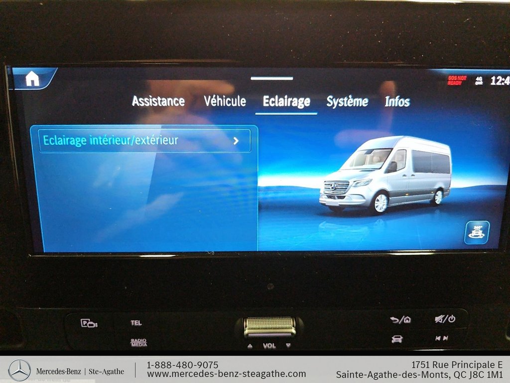 2026 Mercedes-Benz Sprinter 2500 170 Wheelbase High Roof AWD in Charlemagne, Quebec - 17 - w1024h768px