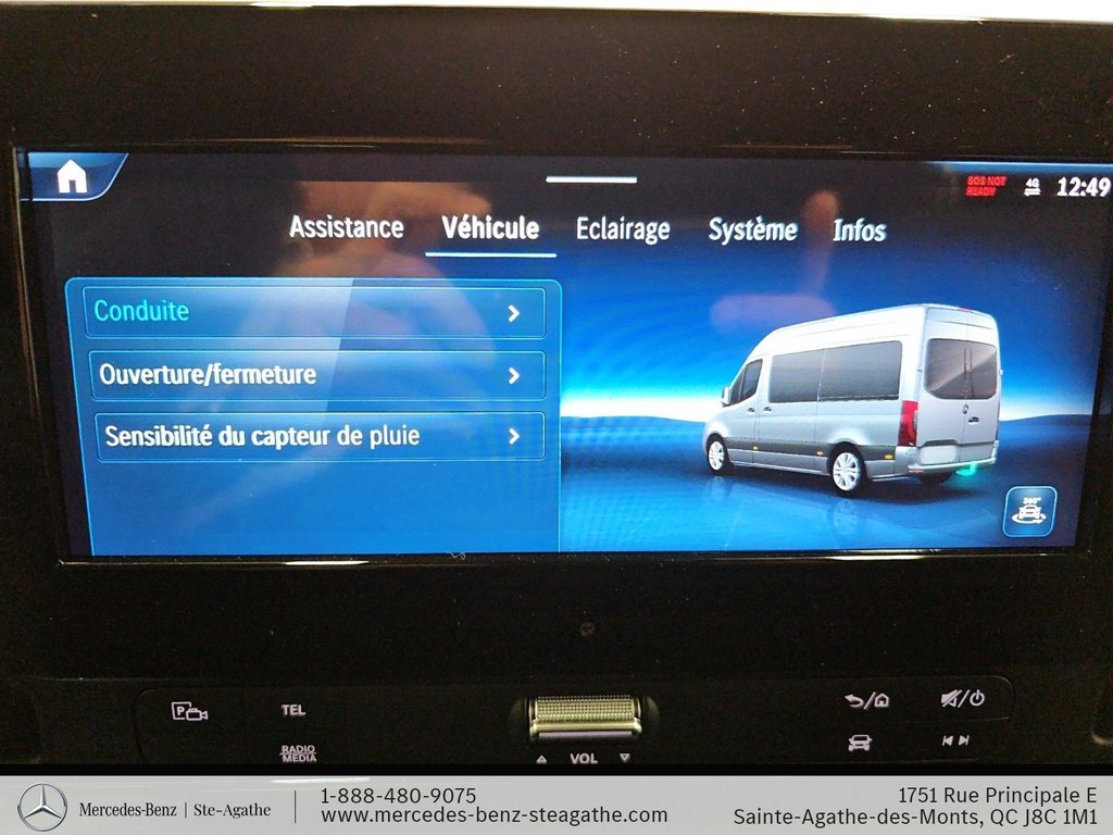 2026 Mercedes-Benz Sprinter 2500 170 Wheelbase High Roof AWD in Charlemagne, Quebec - 16 - w1024h768px