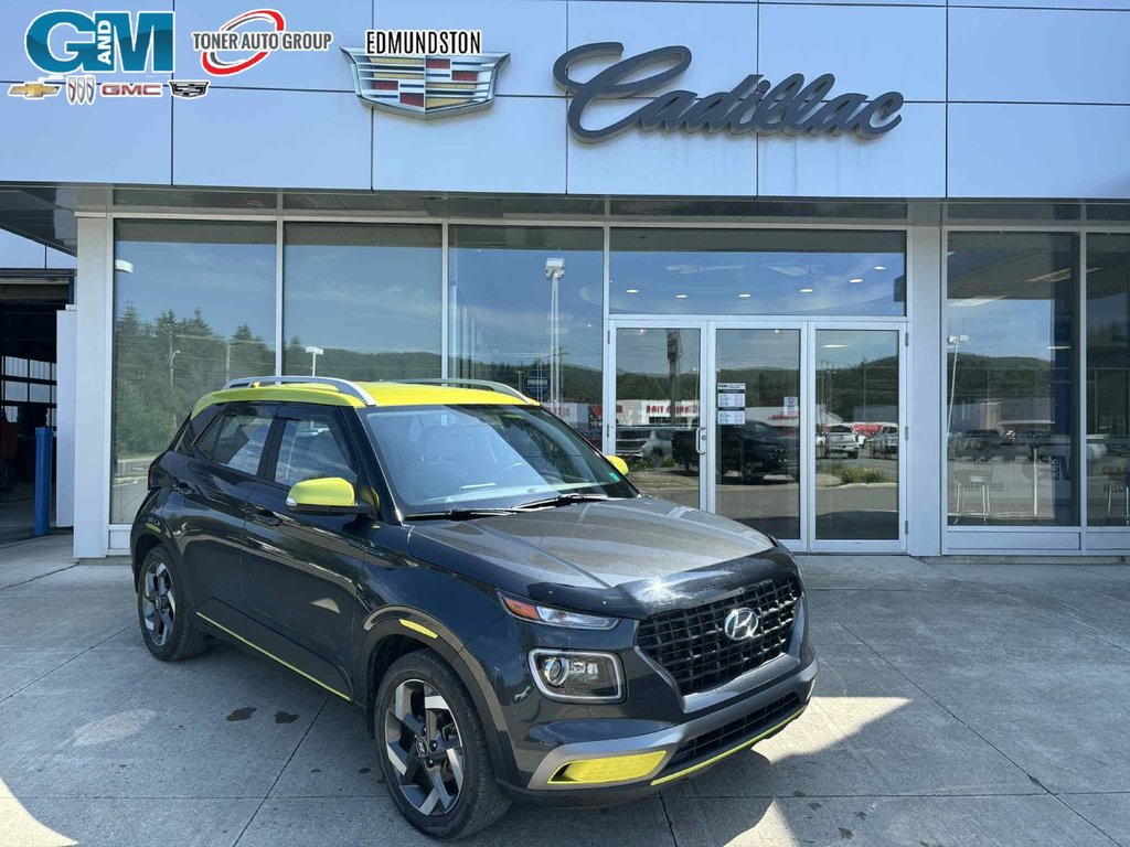 2020 Hyundai Venue Trend w/Urban Pkg/Grey-Lime Interior in Edmundston, New Brunswick - 1 - w1024h768px