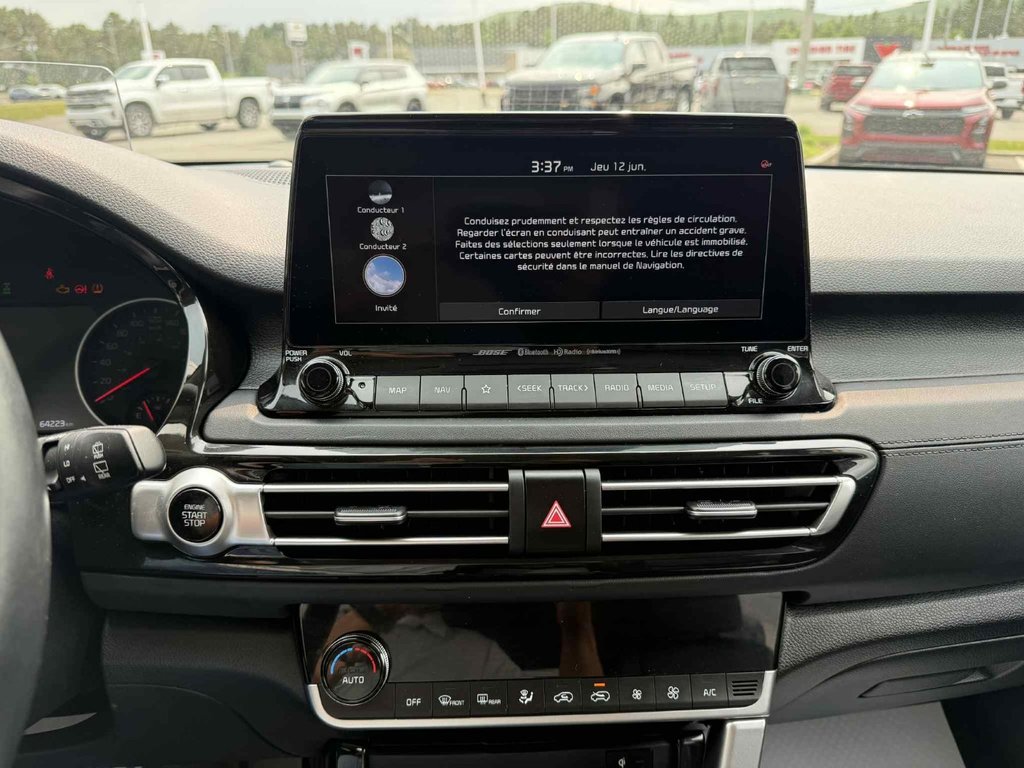 2021 Kia Seltos SX Turbo AWD in Edmundston, New Brunswick - 13 - w1024h768px