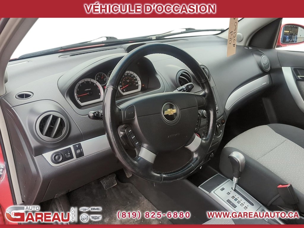 Chevrolet Aveo  2010 à Val-d'Or, Québec - 19 - w1024h768px