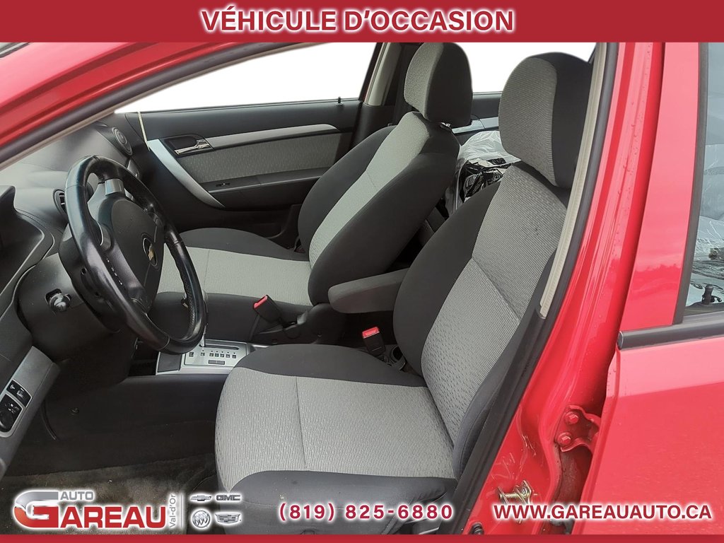 Chevrolet Aveo  2010 à Val-d'Or, Québec - 9 - w1024h768px
