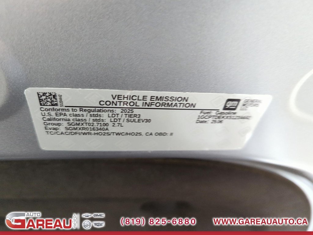 Chevrolet Colorado  2025 à Val-d'Or, Québec - 6 - w1024h768px