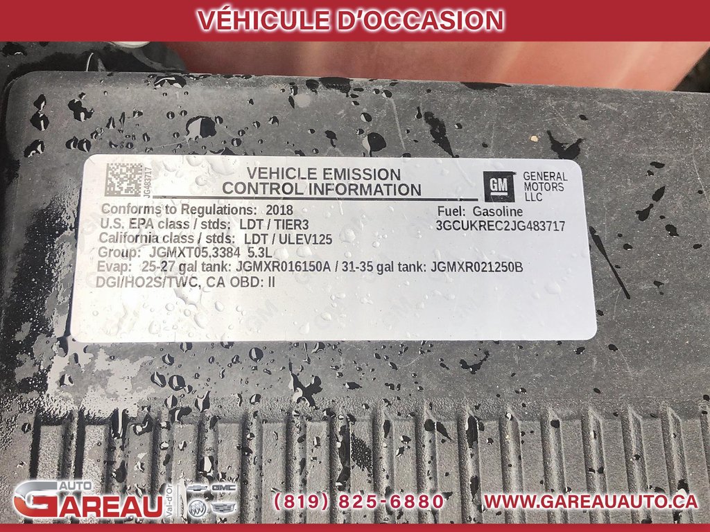 2018 Chevrolet Silverado 1500 in Val-d'Or, Quebec - 6 - w1024h768px