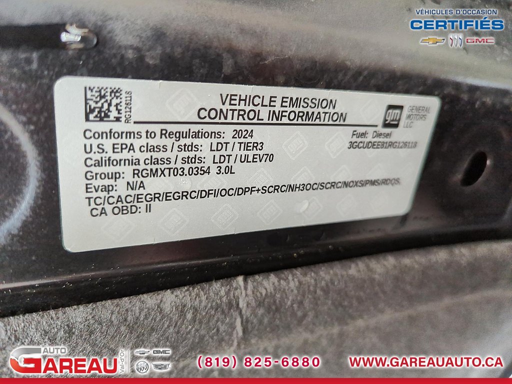 2024 Chevrolet Silverado 1500 in Val-d'Or, Quebec - 6 - w1024h768px