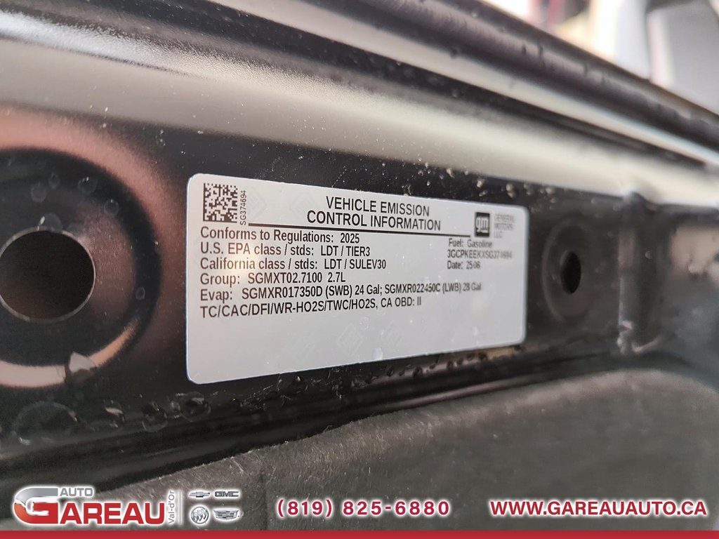 Chevrolet Silverado 1500  2025 à Val-d'Or, Québec - 6 - w1024h768px