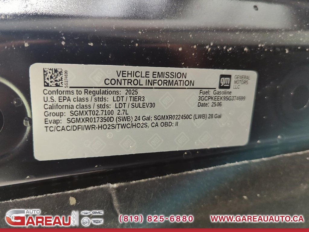 Chevrolet Silverado 1500  2025 à Val-d'Or, Québec - 6 - w1024h768px