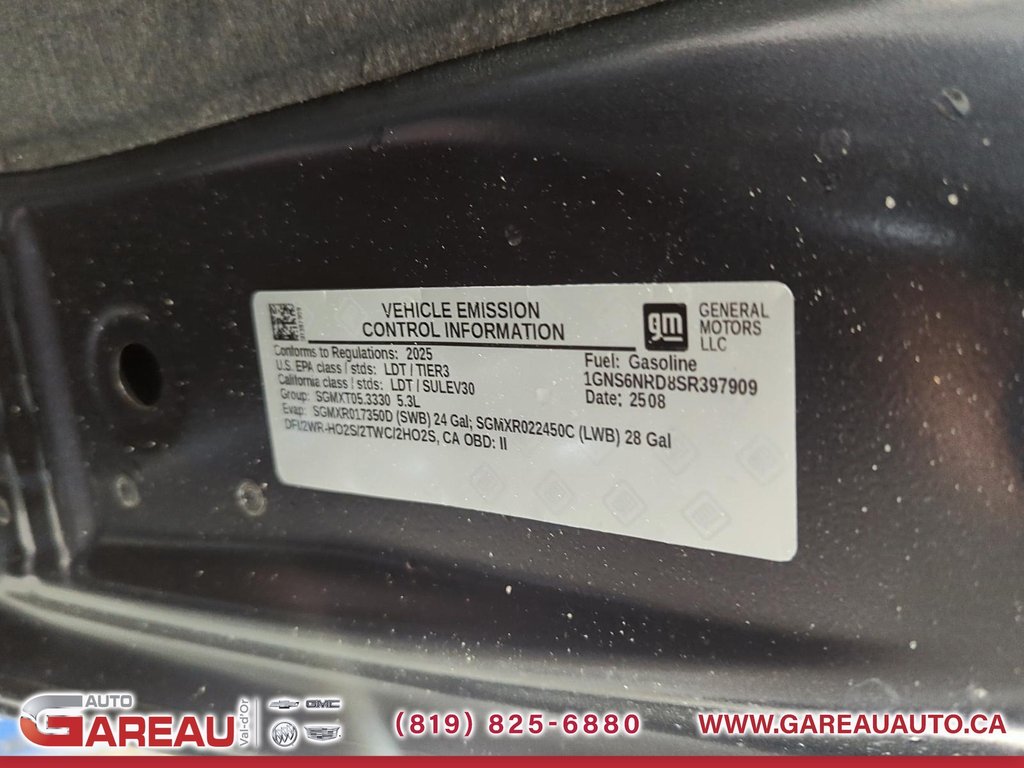 Chevrolet Tahoe  2025 à Val-d'Or, Québec - 6 - w1024h768px