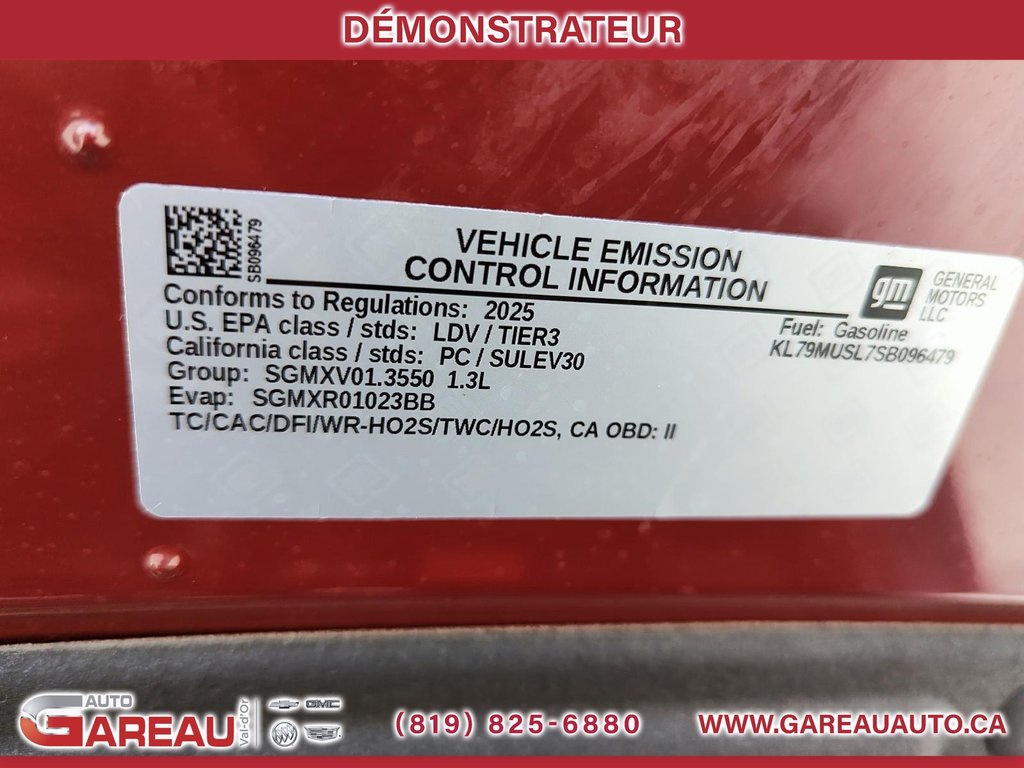 2025 Chevrolet Trailblazer in Val-d'Or, Quebec - 21 - w1024h768px