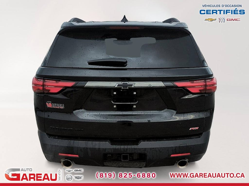 2023 Chevrolet Traverse RS in Val-d'Or, Quebec - 3 - w1024h768px