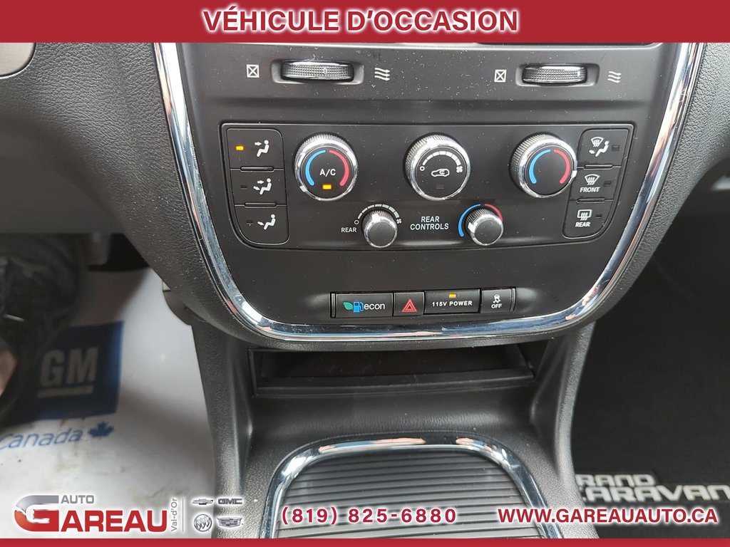 2017 Dodge Grand Caravan in Val-d'Or, Quebec - 16 - w1024h768px