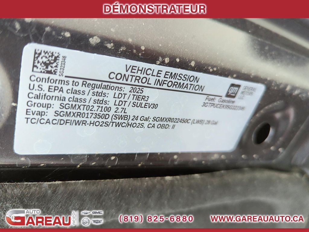 GMC Sierra 1500  2025 à Val-d'Or, Québec - 6 - w1024h768px