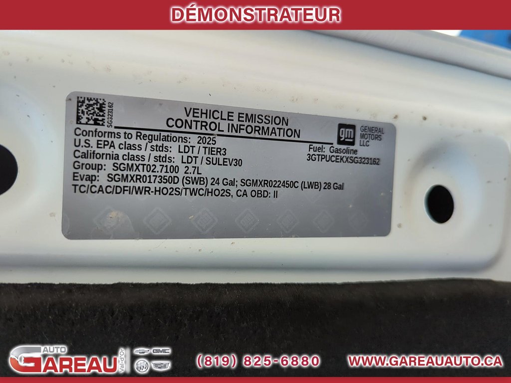 GMC Sierra 1500  2025 à Val-d'Or, Québec - 6 - w1024h768px
