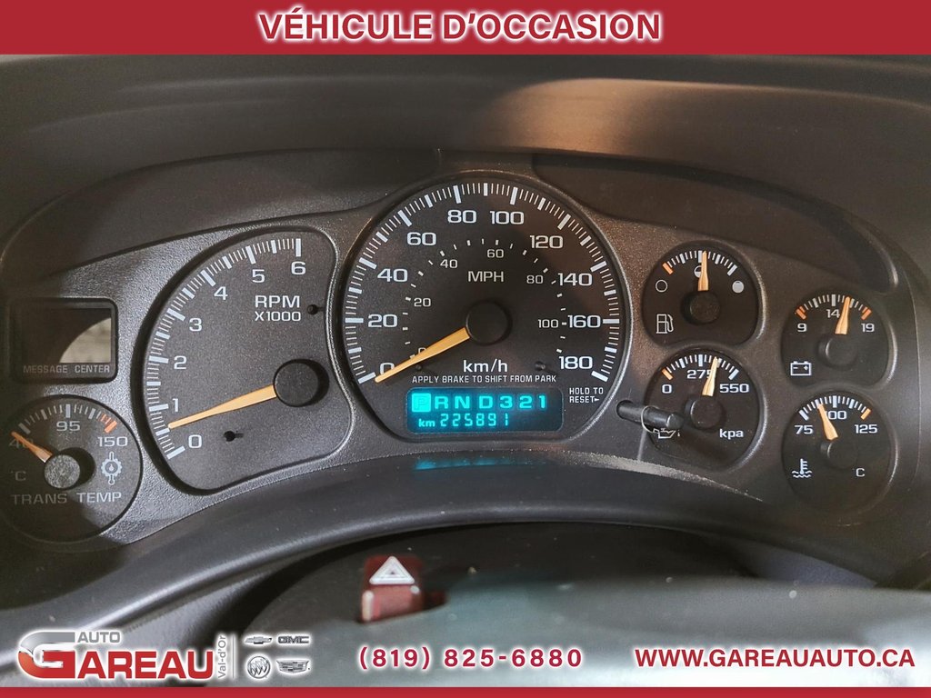 2002 GMC Sierra 2500HD in Val-d'Or, Quebec - 13 - w1024h768px