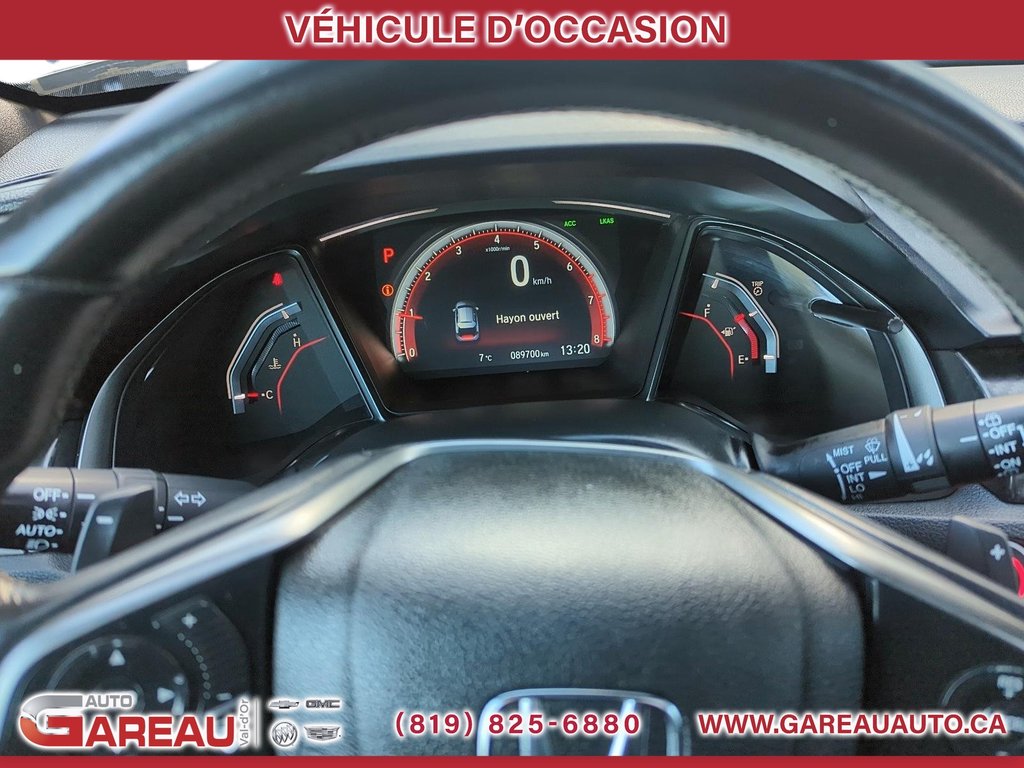 Honda Civic Hatchback  2017 à Val-d'Or, Québec - 14 - w1024h768px