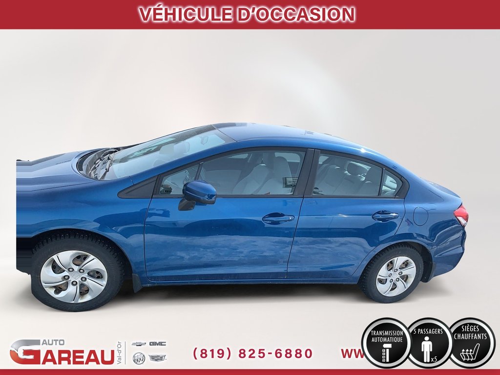 2015 Honda Civic Sedan LX in Val-d'Or, Quebec - 4 - w1024h768px