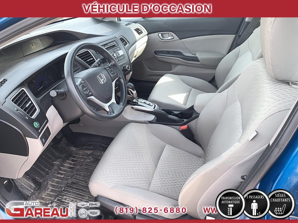 2015 Honda Civic Sedan LX in Val-d'Or, Quebec - 7 - w1024h768px