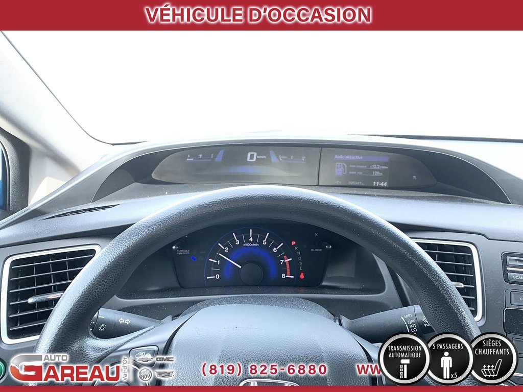 2015 Honda Civic Sedan LX in Val-d'Or, Quebec - 12 - w1024h768px
