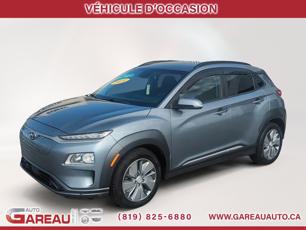 2021 Hyundai KONA ELECTRIC in Val-d'Or, Quebec - 1 - w1024h768px