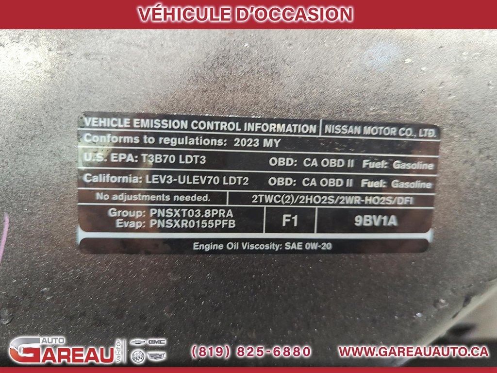 Nissan Frontier  2023 à Val-d'Or, Québec - 6 - w1024h768px