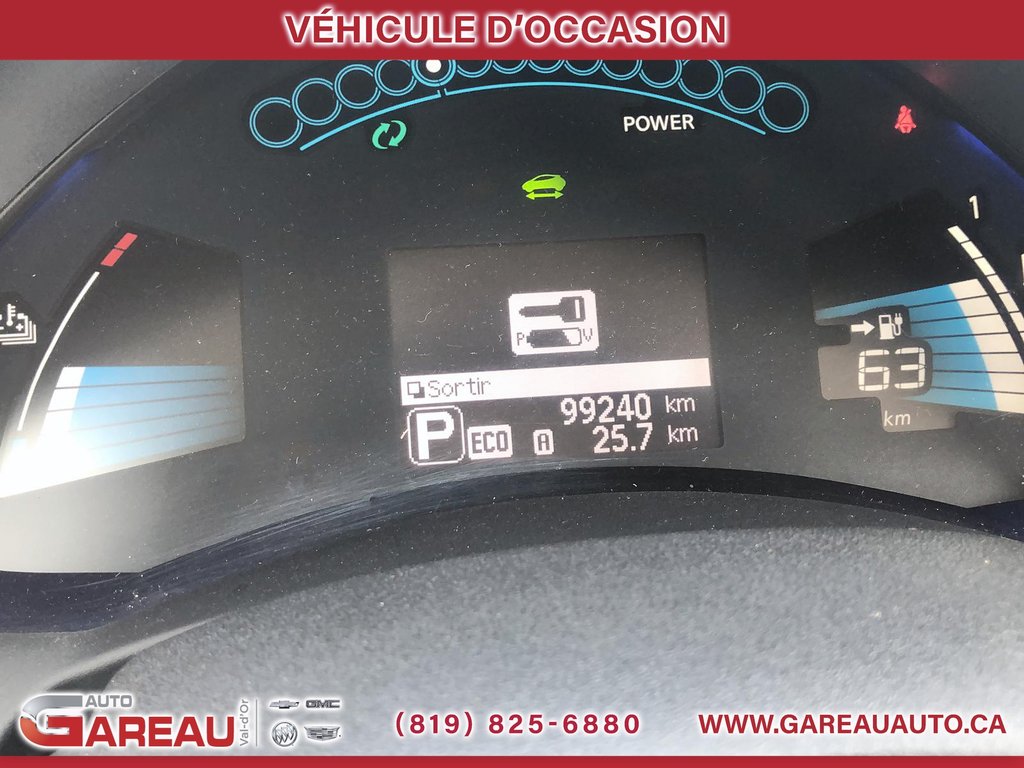 2014 Nissan Leaf in Val-d'Or, Quebec - 13 - w1024h768px