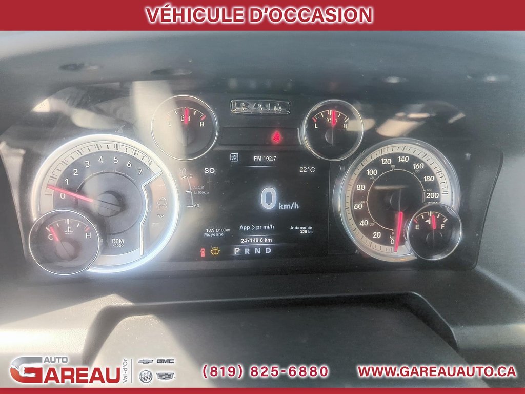 2017 Ram 1500 Outdoorsman in Val-d'Or, Quebec - 13 - w1024h768px