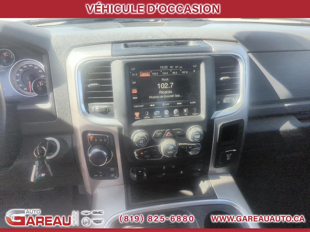 2017 Ram 1500 Outdoorsman in Val-d'Or, Quebec - 14 - w1024h768px