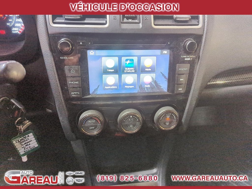 2020 Subaru WRX in Val-d'Or, Quebec - 19 - w1024h768px